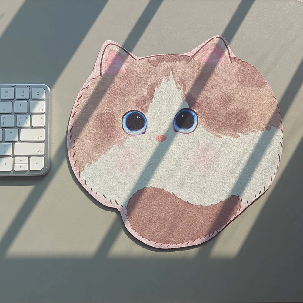 Desk Setup Tech - Podkładka pod mysz Kawaii Cat, urocza