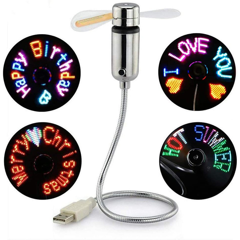 Desk Setup Programmer - Kreatywny wentylator USB, USB LED RGB