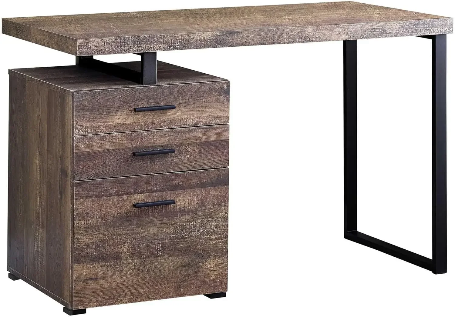 Desk Setup Or Set Up - Biurko komputerowe z szafką na dokumenty