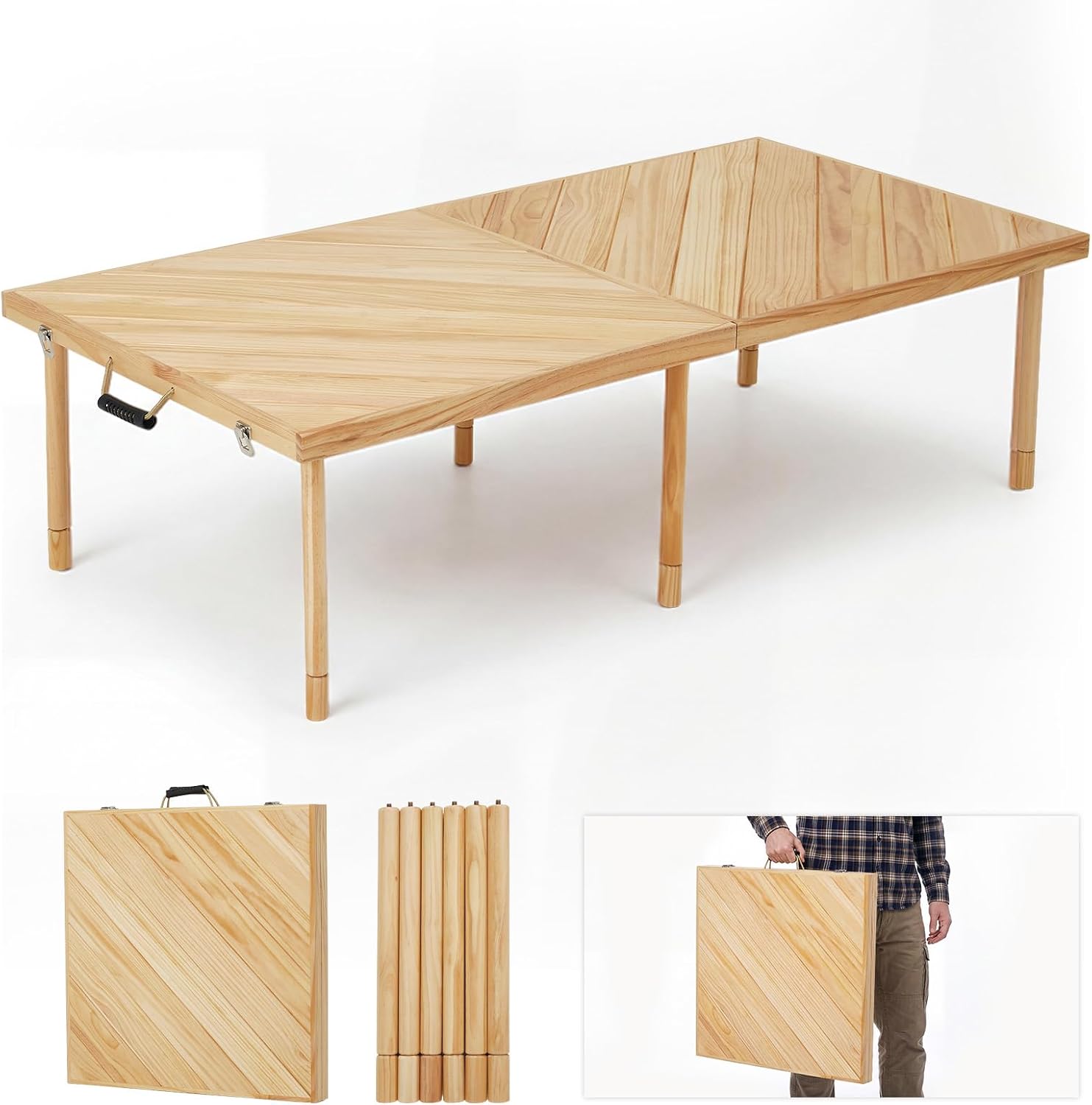 Desk Setup Design - Składany stół piknikowy na zewnątrz 60