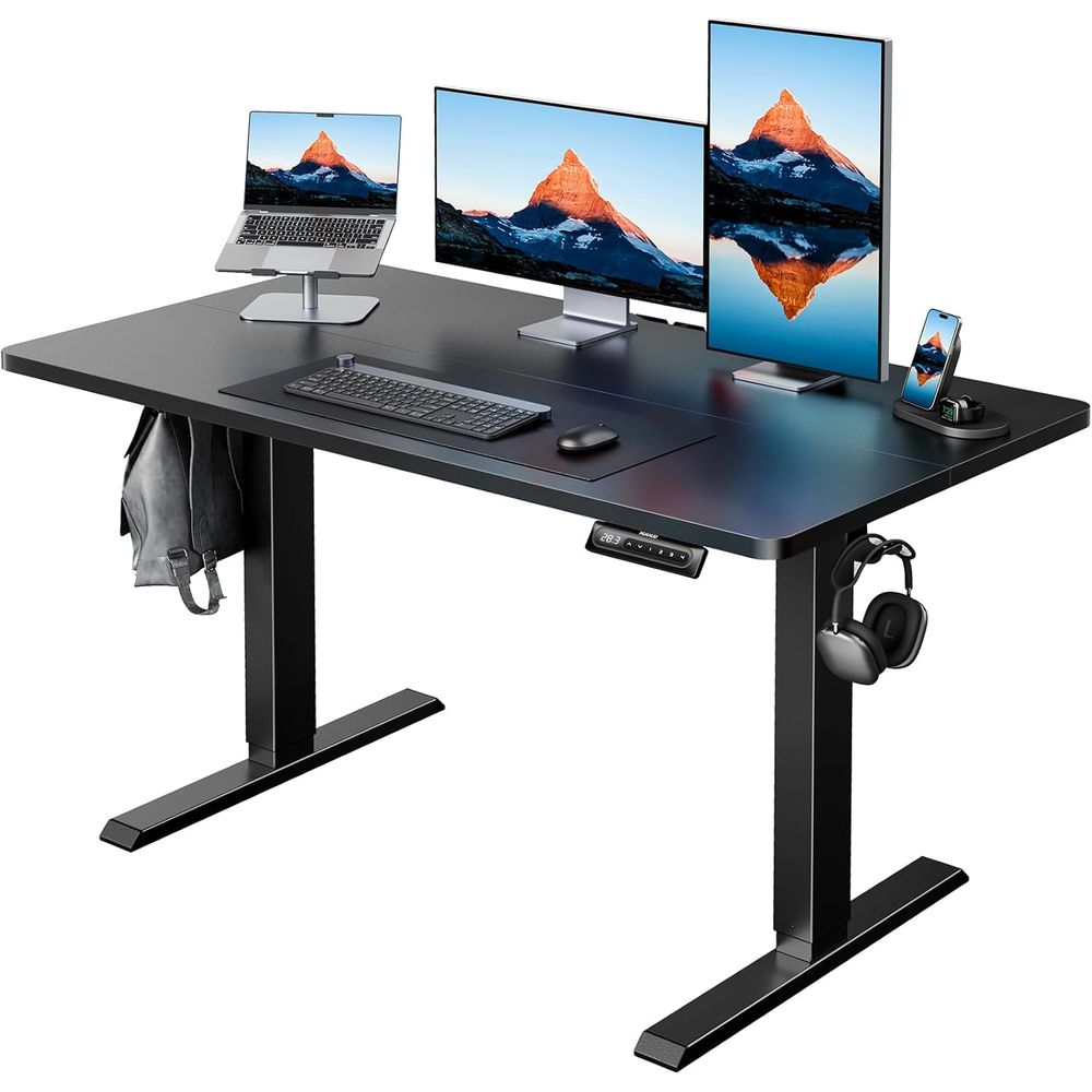 Desk Setup Or Set Up - Elektryczne biurko stojące, biurko z regulacją