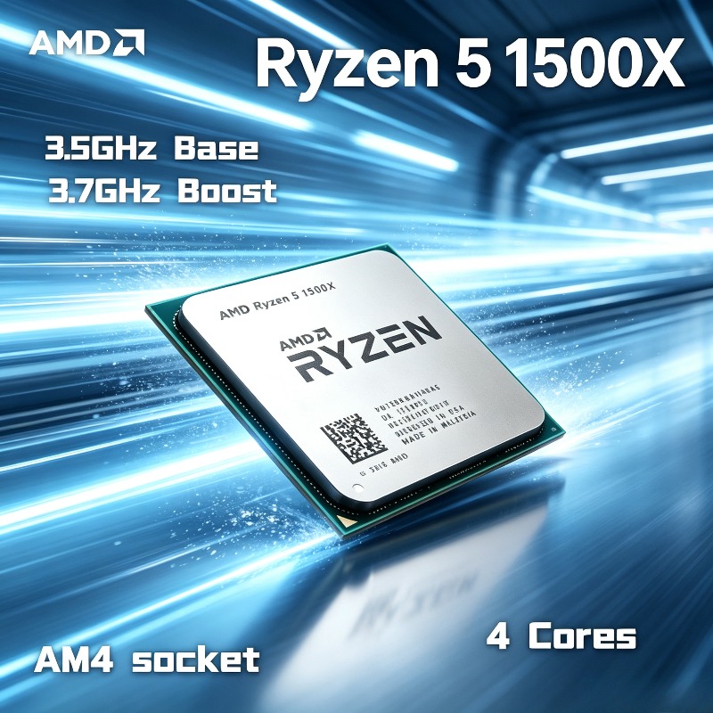 Amd Cpu Ryzen 5 - Procesor CPU 4 rdzenie 8 wątków