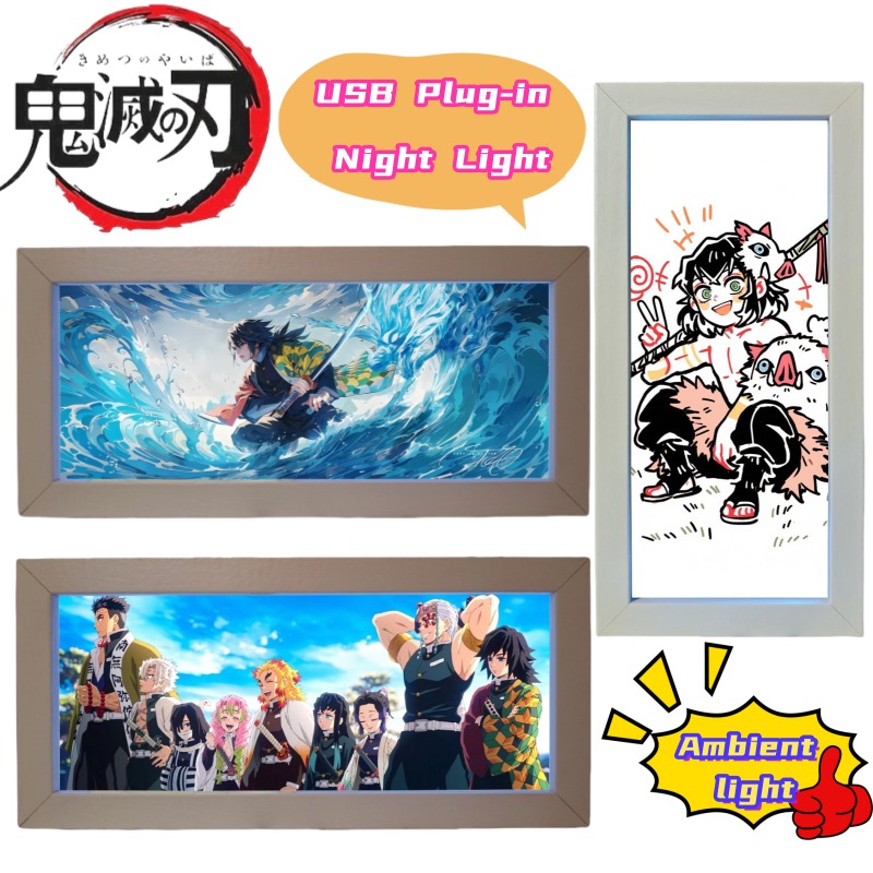 Desk Setup Equipment - Lampka nocna Demon Slayer Kamado Tanjirou