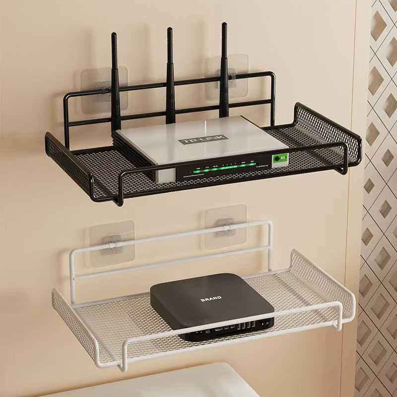 Cable Box Organizer - Półka na router ze stali nierdzewnej,