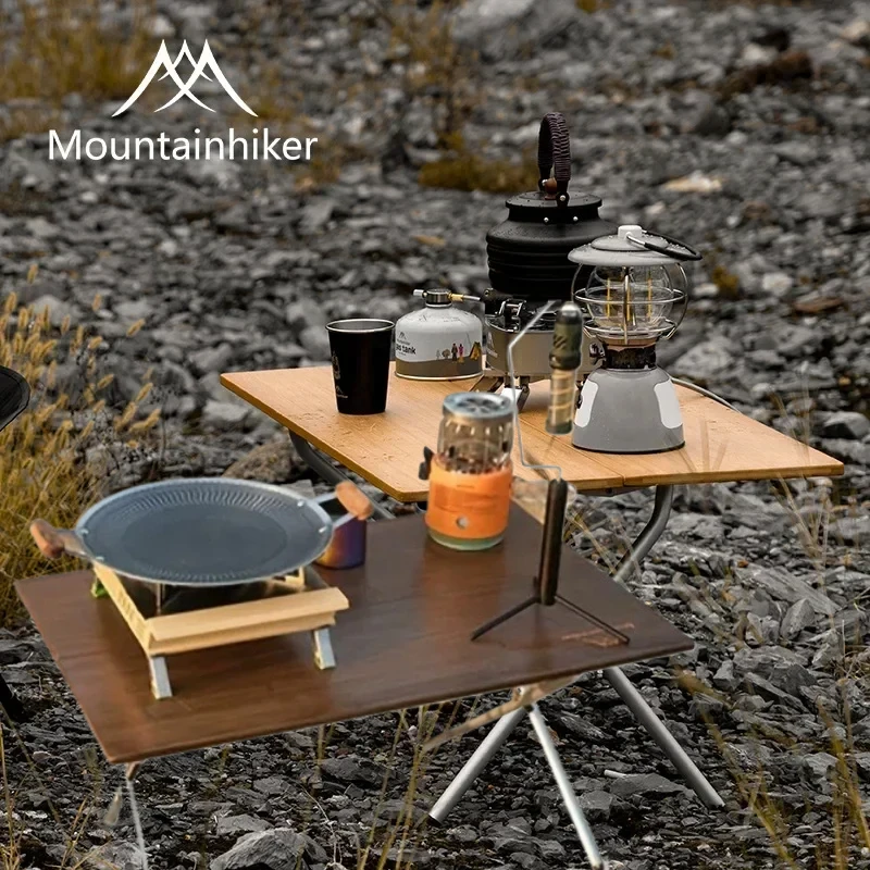 Desk Setup Design - MOUNTAINHIKER Ulepszony Przenośny Stolik Kempingowy, Kompaktowa
