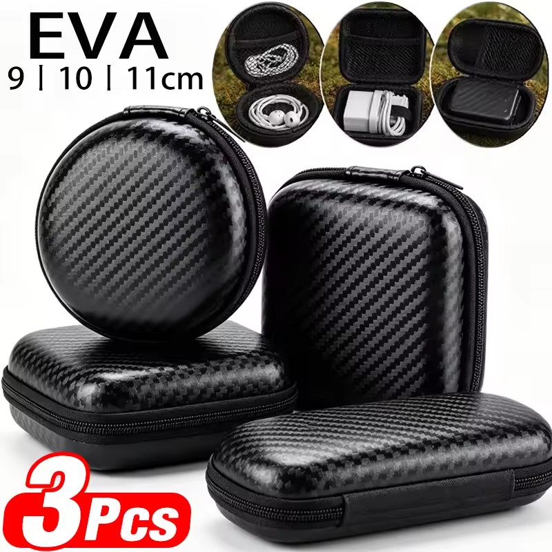 Cable Box Organizer - Twarda, wodoodporna torba EVA na kable