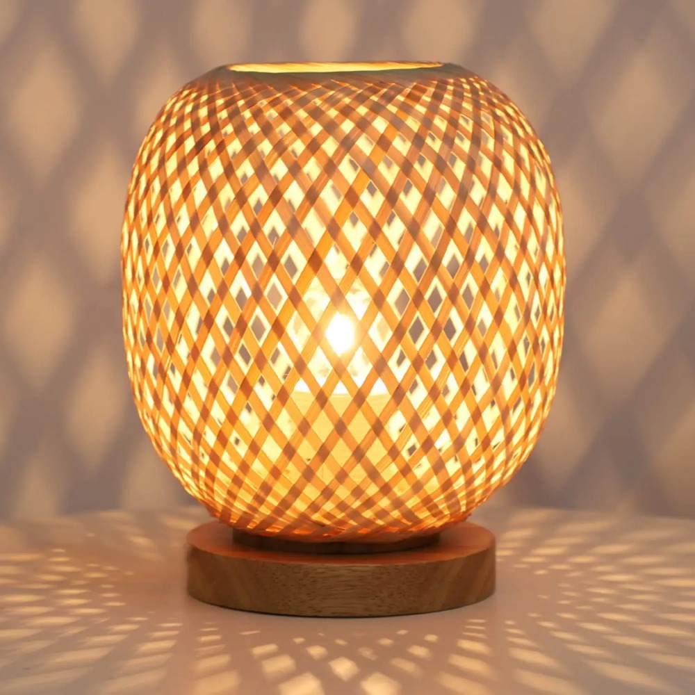 Bohemskie ręcznie tkane lampy  – Desk Setup Vintage recenzja i cena