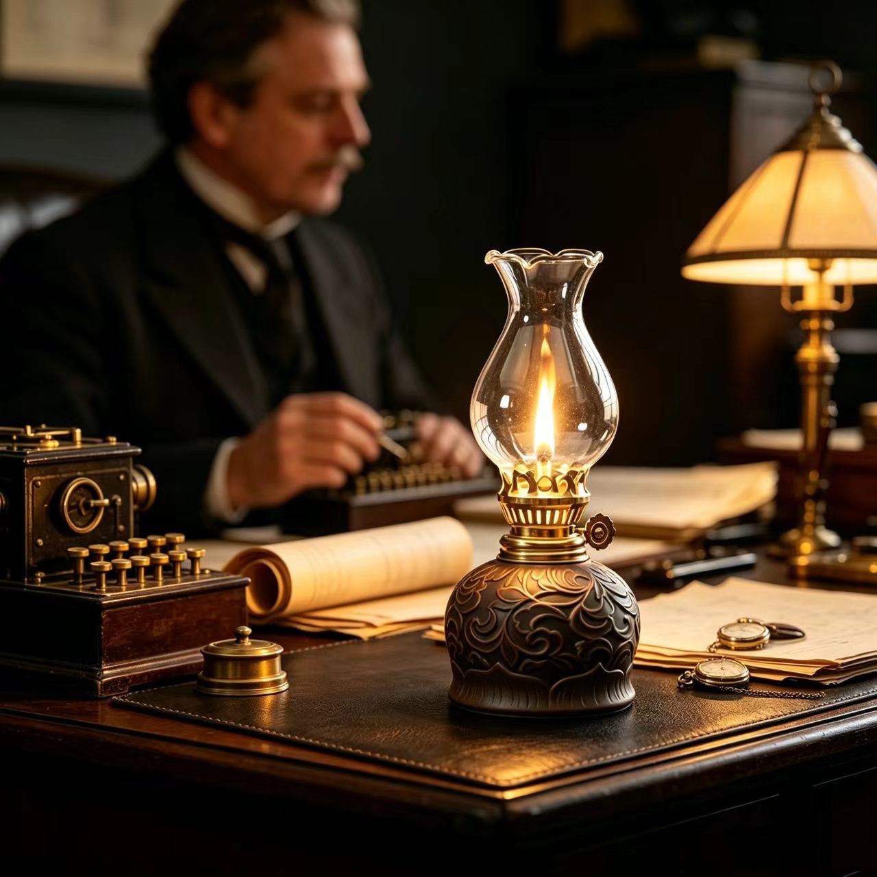 Lampa Vintage z Regulacją, Ręc – Desk Setup Vintage recenzja i cena