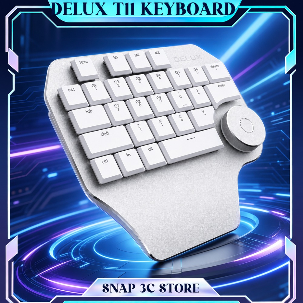 DeLUX T11 Designerska Klawiatu – Desk Setup Programmer recenzja i cena