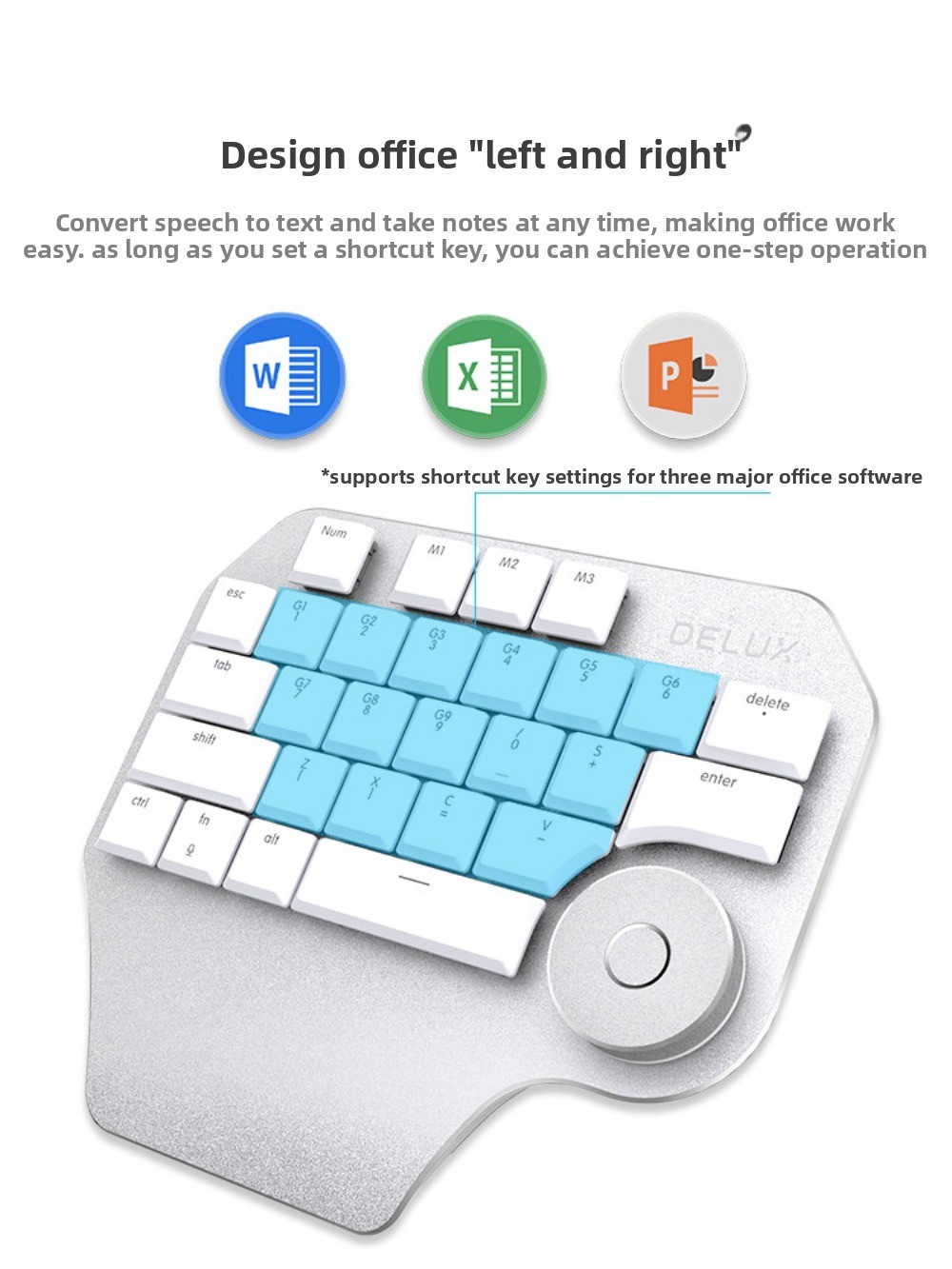 DeLUX T11 Designerska Klawiatu – Desk Setup Programmer recenzja i cena