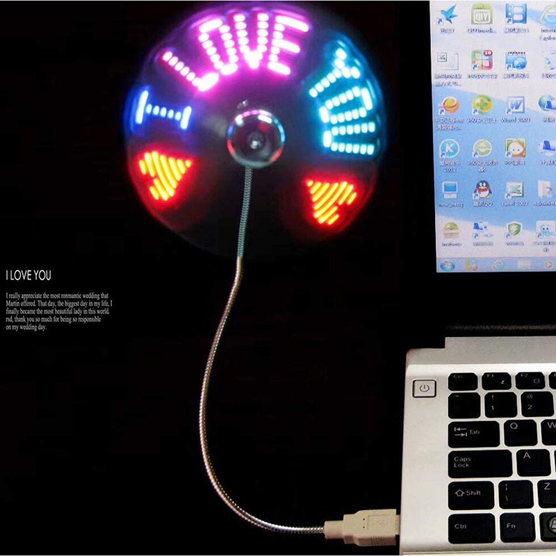 Kreatywny wentylator USB, USB  – Desk Setup Programmer recenzja i cena