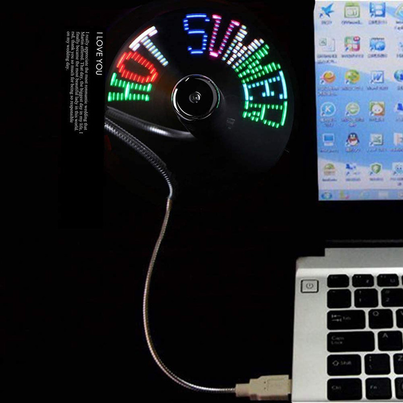 Kreatywny wentylator USB, USB  – Desk Setup Programmer recenzja i cena