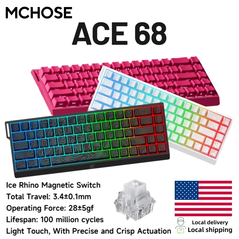 Klawiatura gamingowa MCHOSE AC – Desk Setup Programmer recenzja i cena