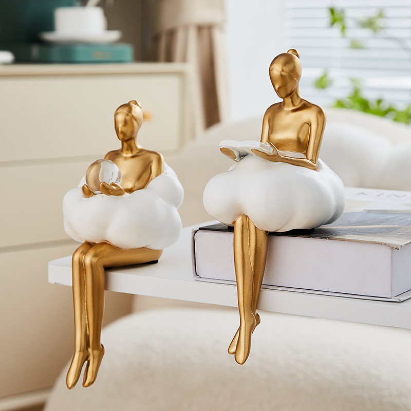 Figurka Baletnicy Chmura Abstr – Desk Setup Design recenzja i cena