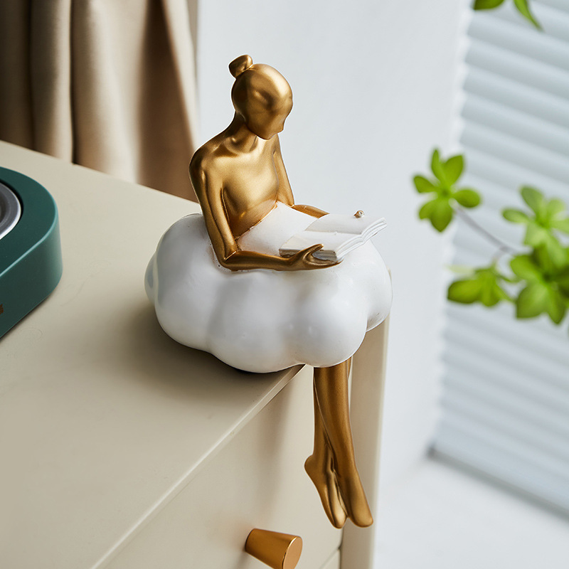 Figurka Baletnicy Chmura Abstr – Desk Setup Design recenzja i cena
