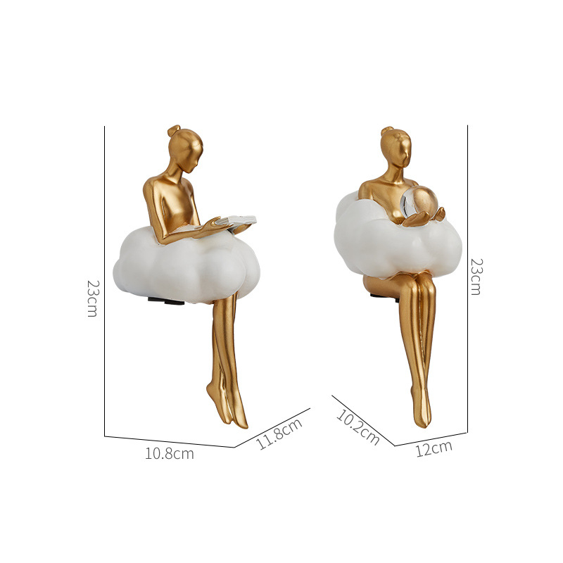 Figurka Baletnicy Chmura Abstr – Desk Setup Design recenzja i cena
