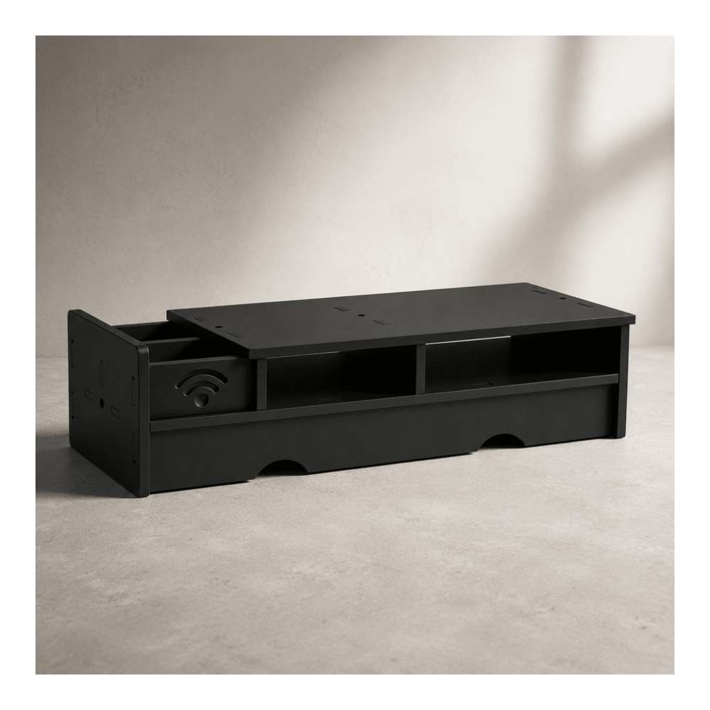 Czarna matowa skrzynka na rout – Desk Setup Tech recenzja i cena