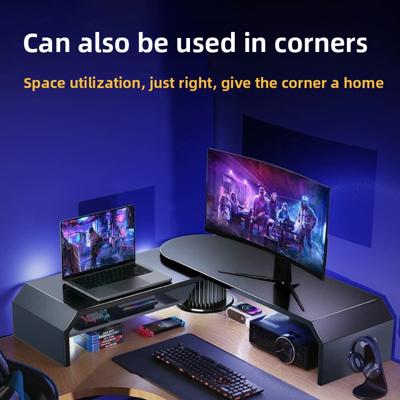 Podstawka pod dwa monitory do  – Desk Setup Monitor And Laptop recenzja i cena