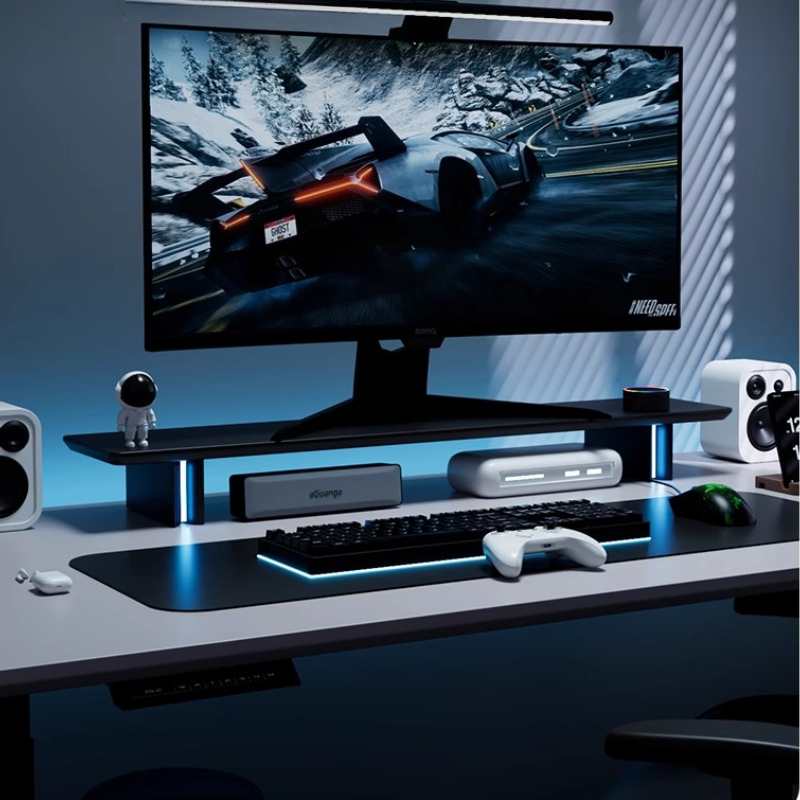 Stojak na monitor RGB Ergonomi – Desk Setup Monitor And Laptop recenzja i cena