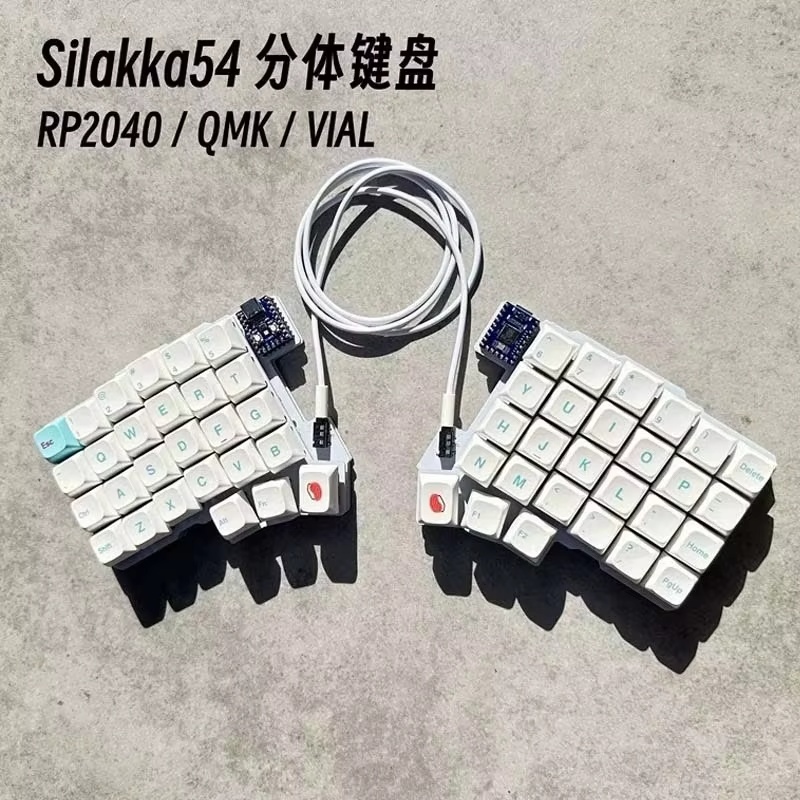 Silakka54 Ergonomiczna Rozdzie – Desk Setup Programmer recenzja i cena