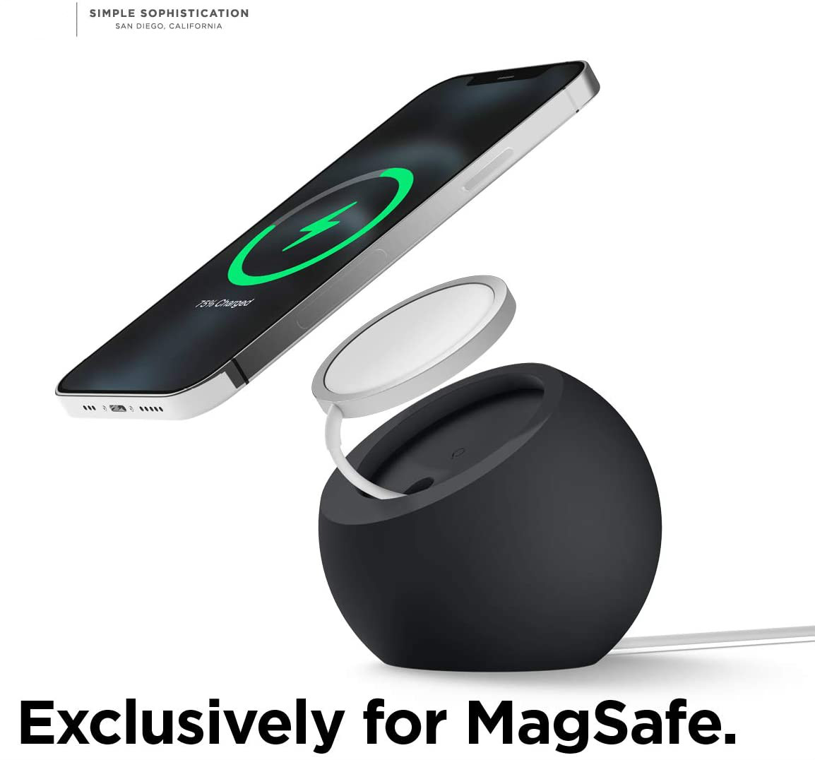 Magnetyczny silikonowy uchwyt  – Desk Setup Apple recenzja i cena