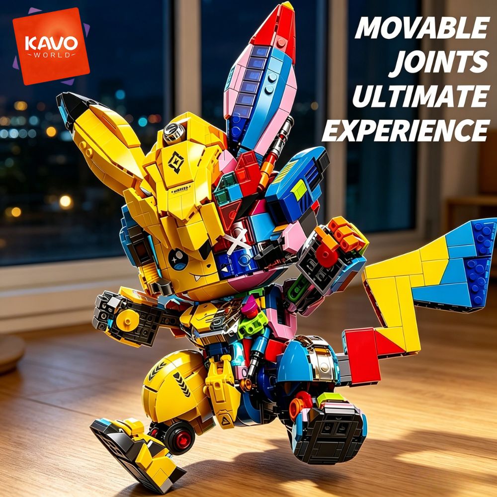 KAVOWORLD 1505 elementów Mecha – Desk Setup Small Room recenzja i cena