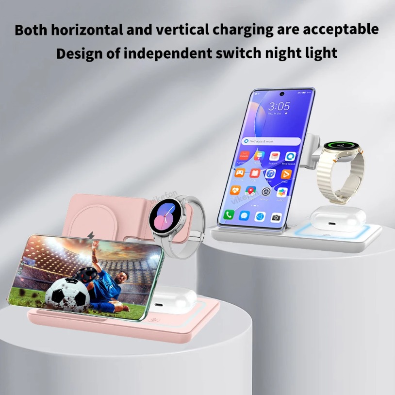 Stacja ładująca 3 w 1, składan – Desk Setup Apple recenzja i cena