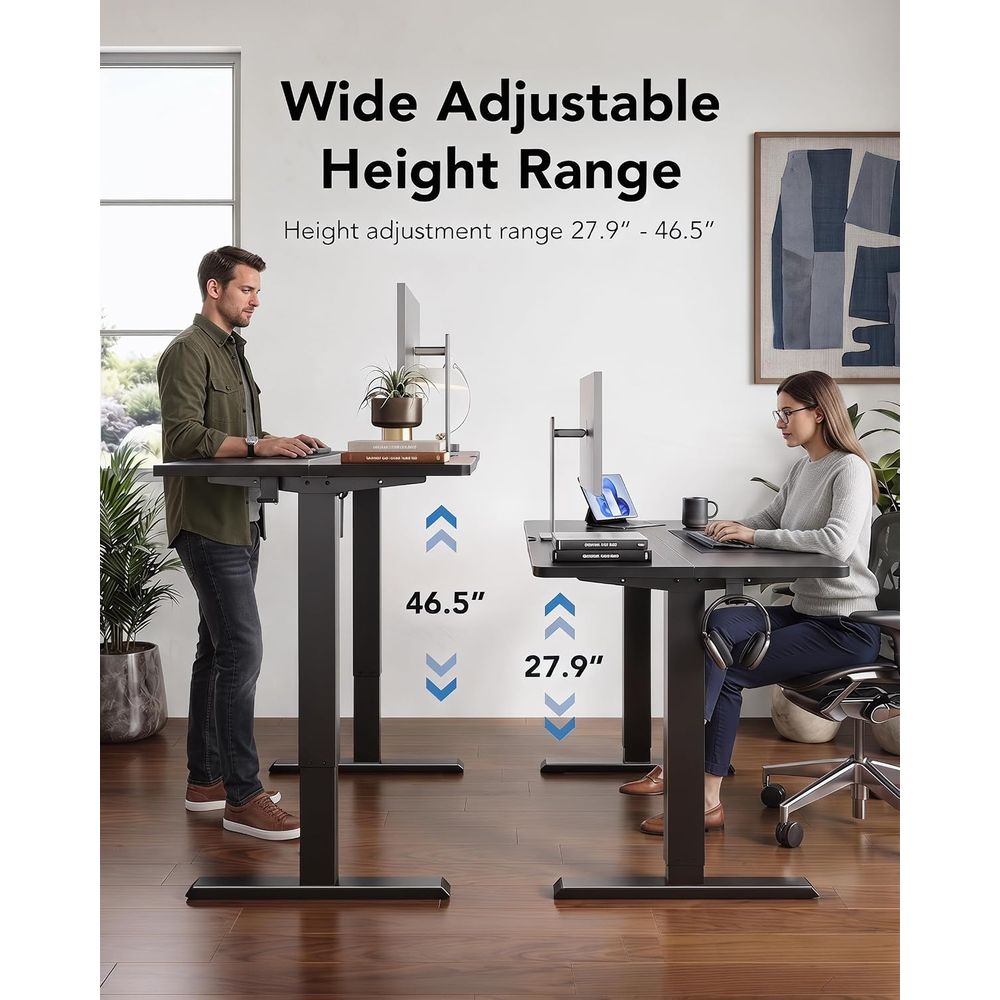 Elektryczne biurko stojące, bi – Desk Setup Or Set Up recenzja i cena