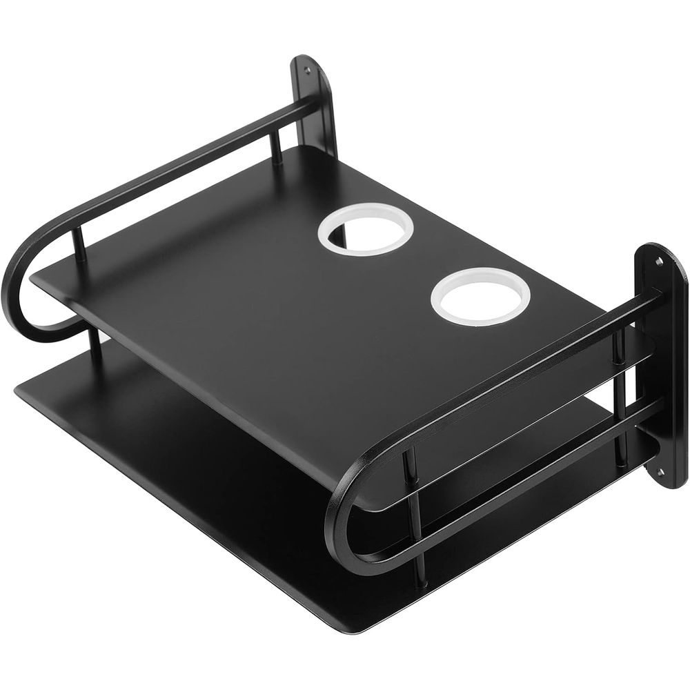 Czarna metalowa skrzynka do pr – Cable Box Organizer recenzja i cena