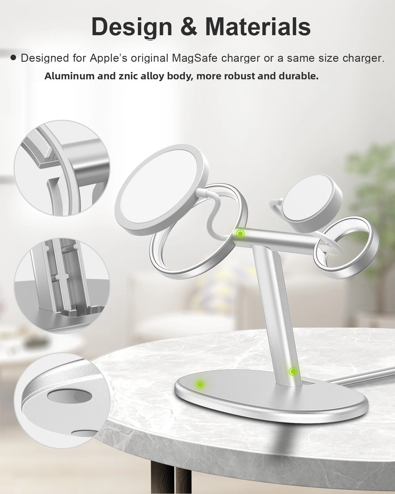 EWA 2-w-1 Stojak na telefon bi – Desk Setup Apple recenzja i cena