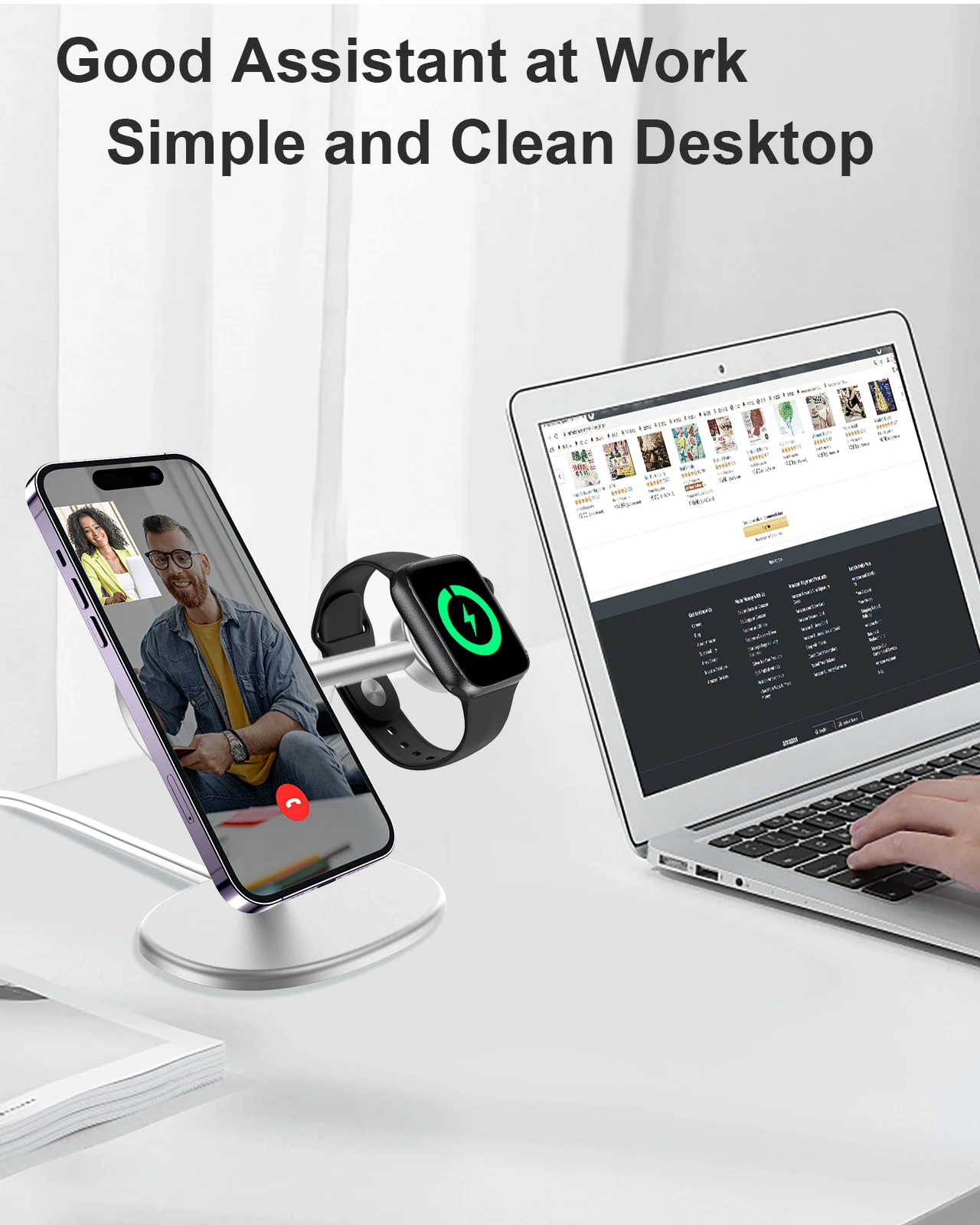 EWA 2-w-1 Stojak na telefon bi – Desk Setup Apple recenzja i cena