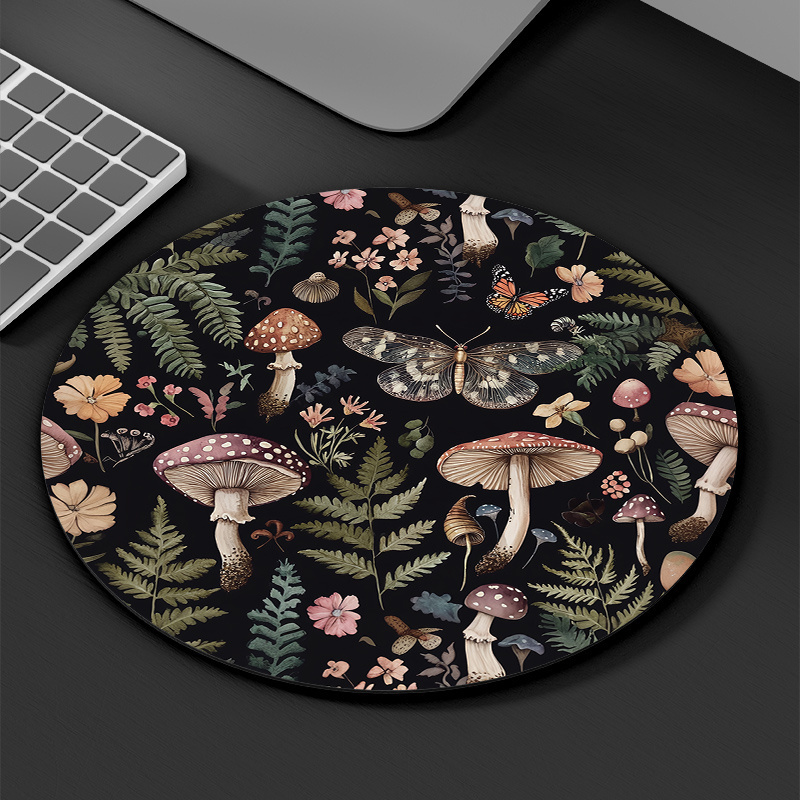 Okrągła podkładka pod myszkę z – Desk Setup With Plants recenzja i cena