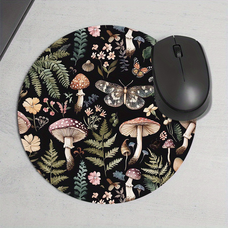 Okrągła podkładka pod myszkę z – Desk Setup With Plants recenzja i cena