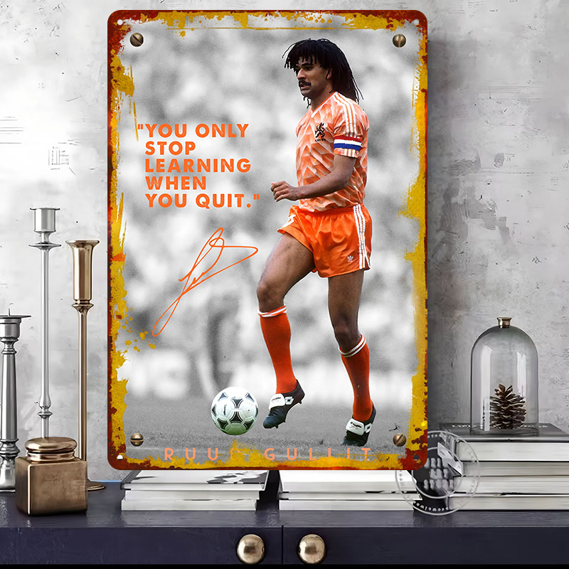 Ruud Gullit Piłkarz Plakaty Me – Desk Setup Vintage recenzja i cena
