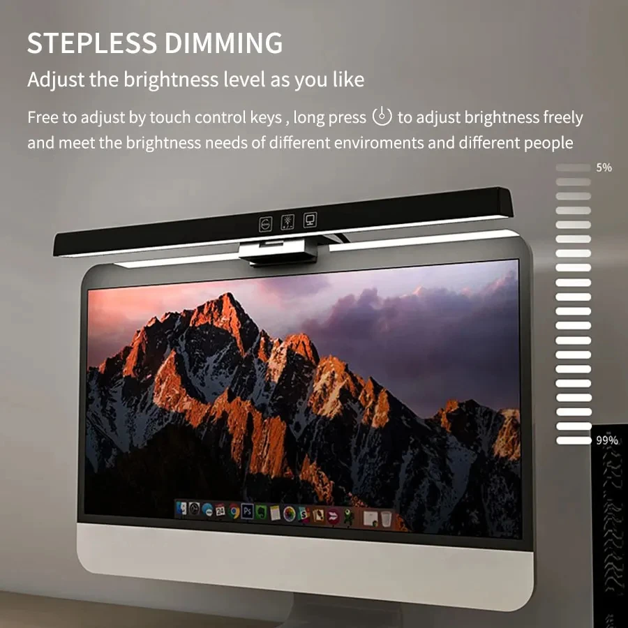 Lampa LED na monitor 33cm 50cm – Desk Setup Tech recenzja i cena