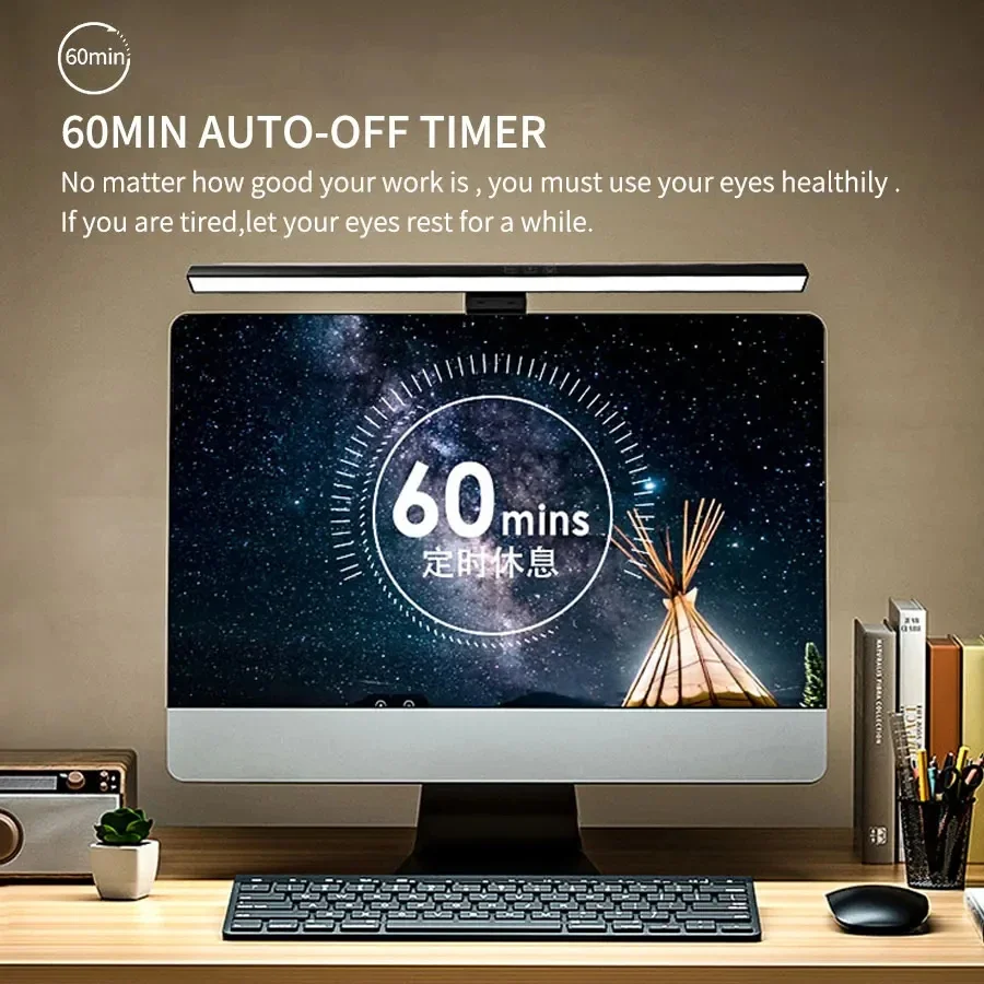 Lampa LED na monitor 33cm 50cm – Desk Setup Tech recenzja i cena