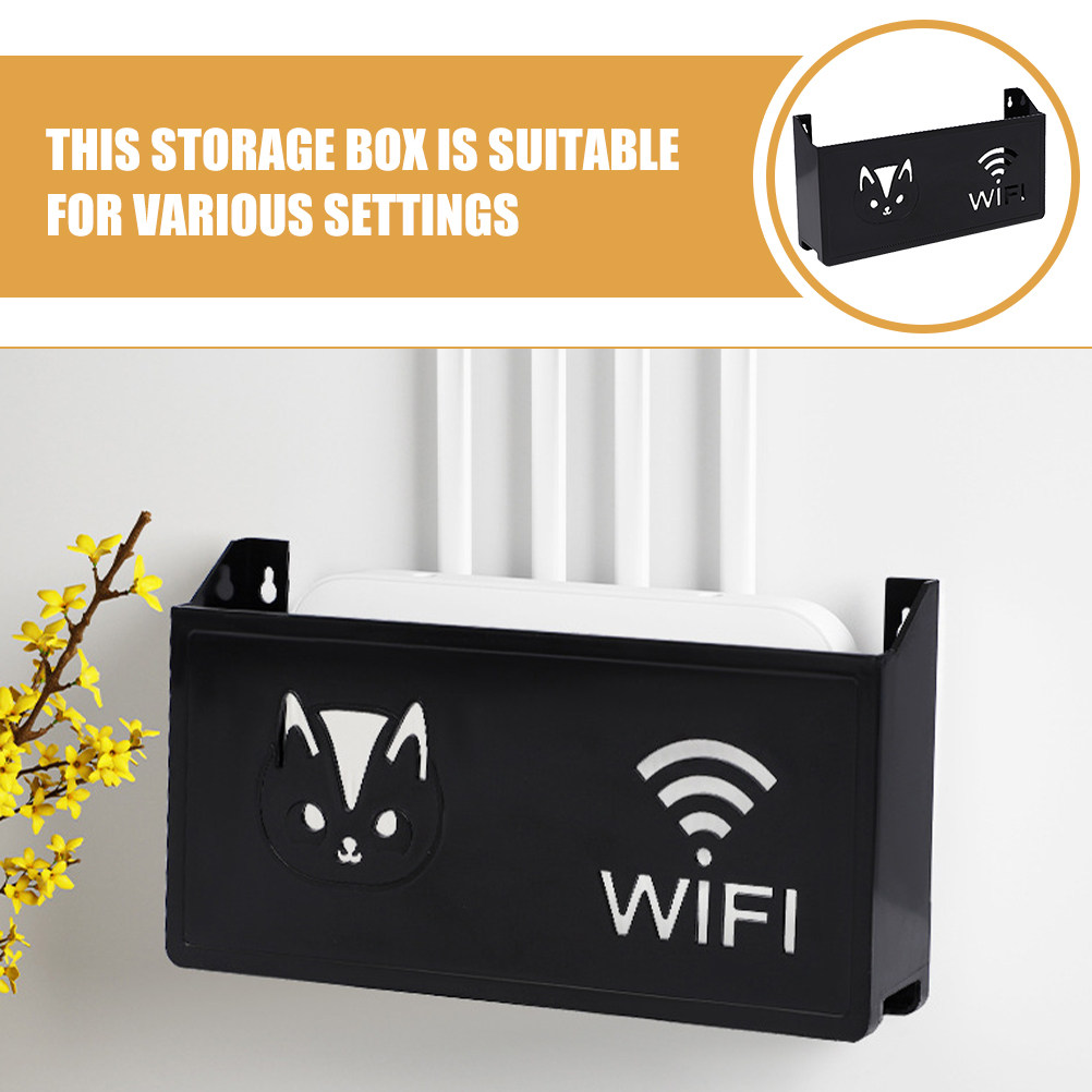 Półka na router montowana na ś – Cable Box Organizer recenzja i cena