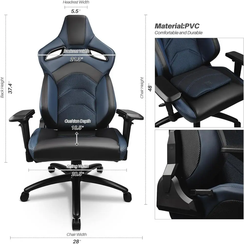 Siedzenia sportowe z regulacją – Desk Setup Or Set Up recenzja i cena