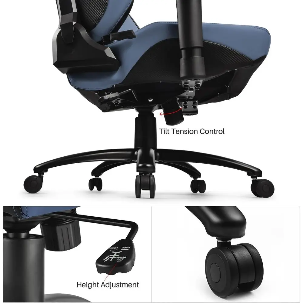 Siedzenia sportowe z regulacją – Desk Setup Or Set Up recenzja i cena