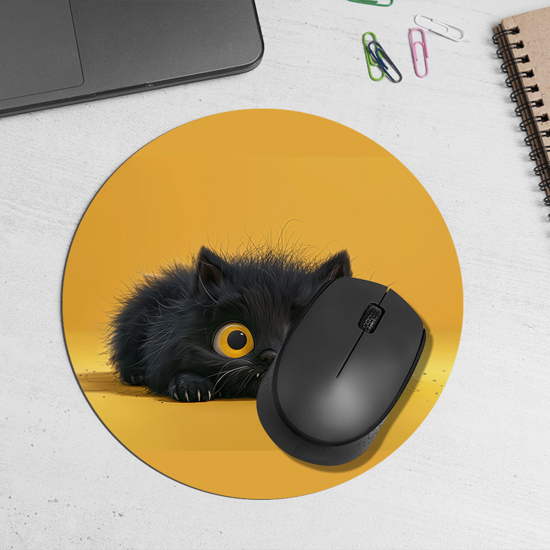Okrągła podkładka pod mysz z u – Desk Setup Or Set Up recenzja i cena