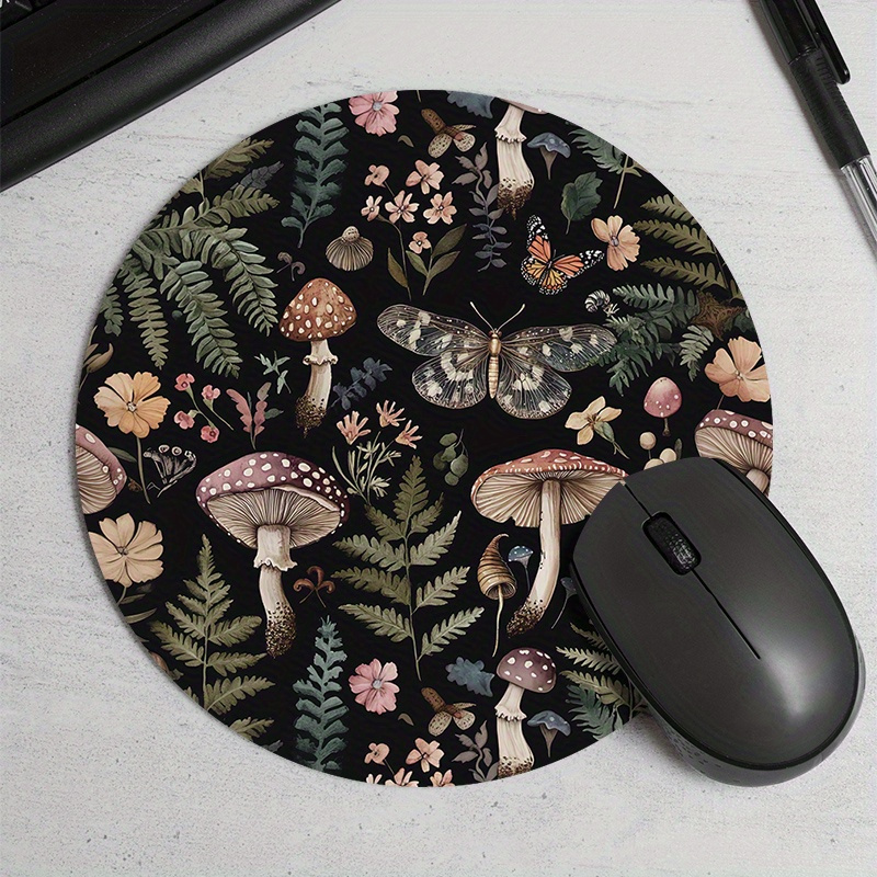 Okrągła podkładka pod mysz z m – Desk Setup With Plants recenzja i cena